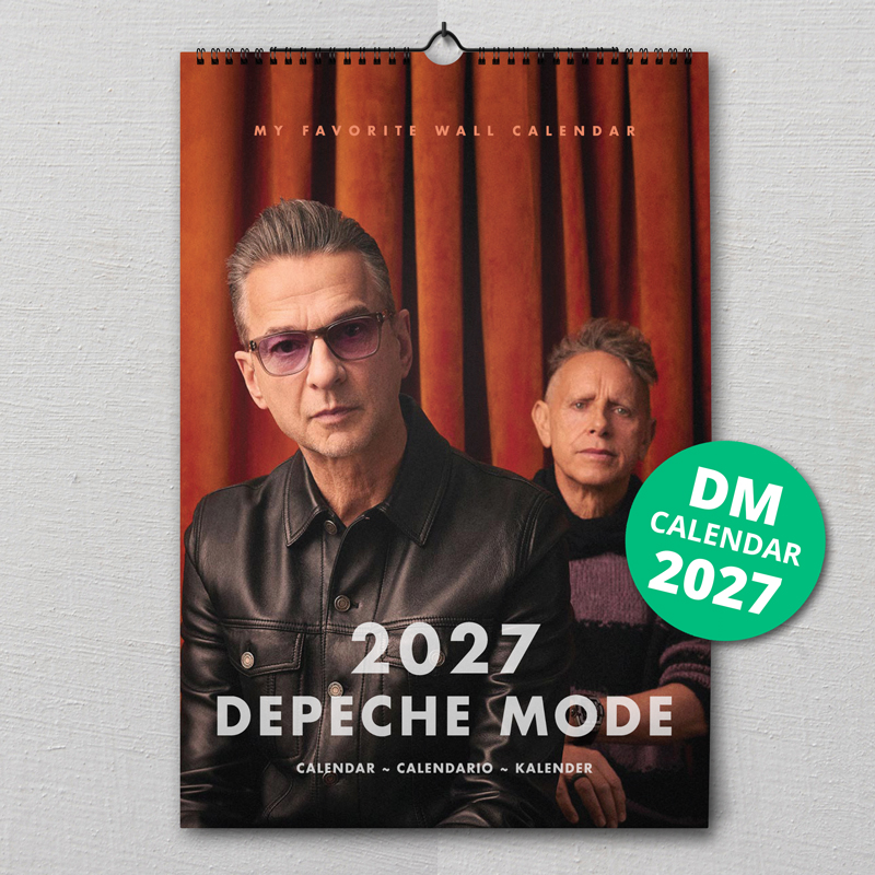 Nástěnný kalendář Depeche Mode 2027