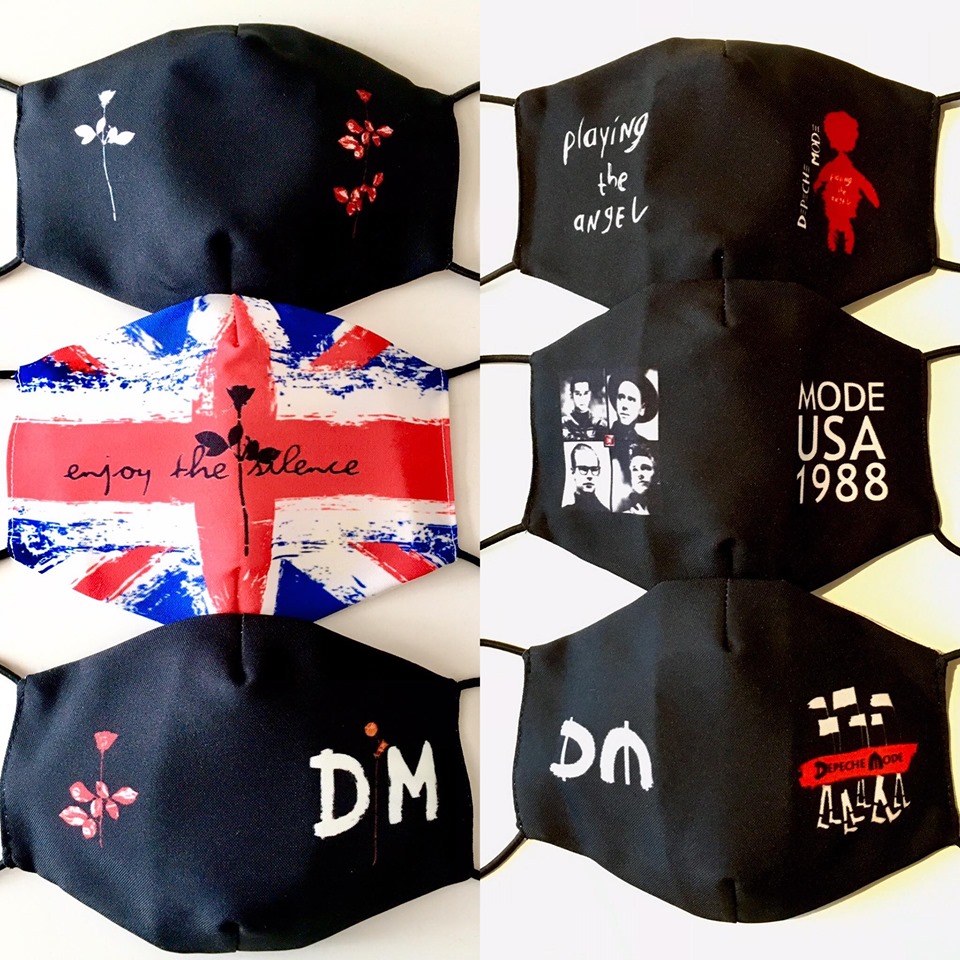 Depeche Mode Rouška (ústenka)