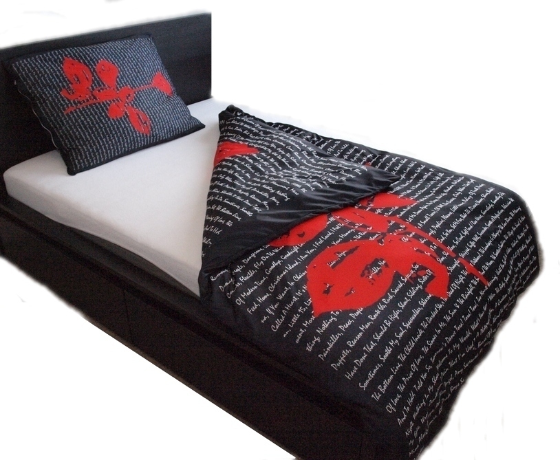 Ložní povlečení Depeche Mode Rose black