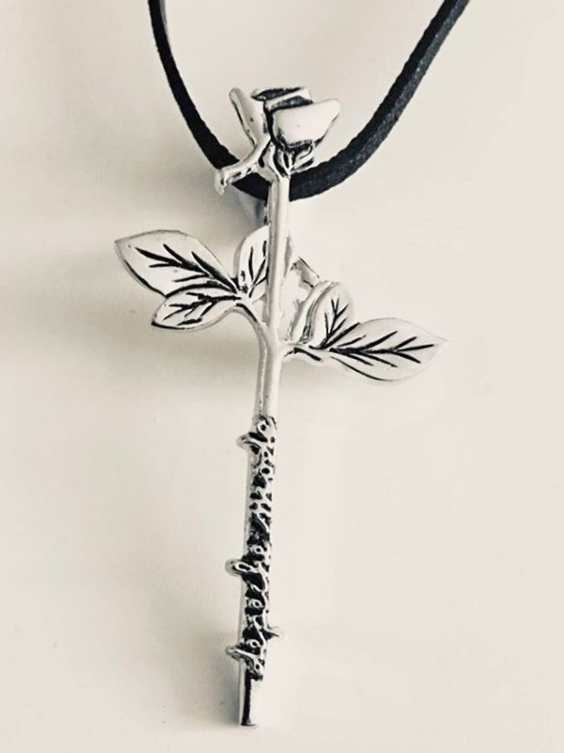 Depeche Mode přívěšek Enjoy the Silence Rose (stříbror)