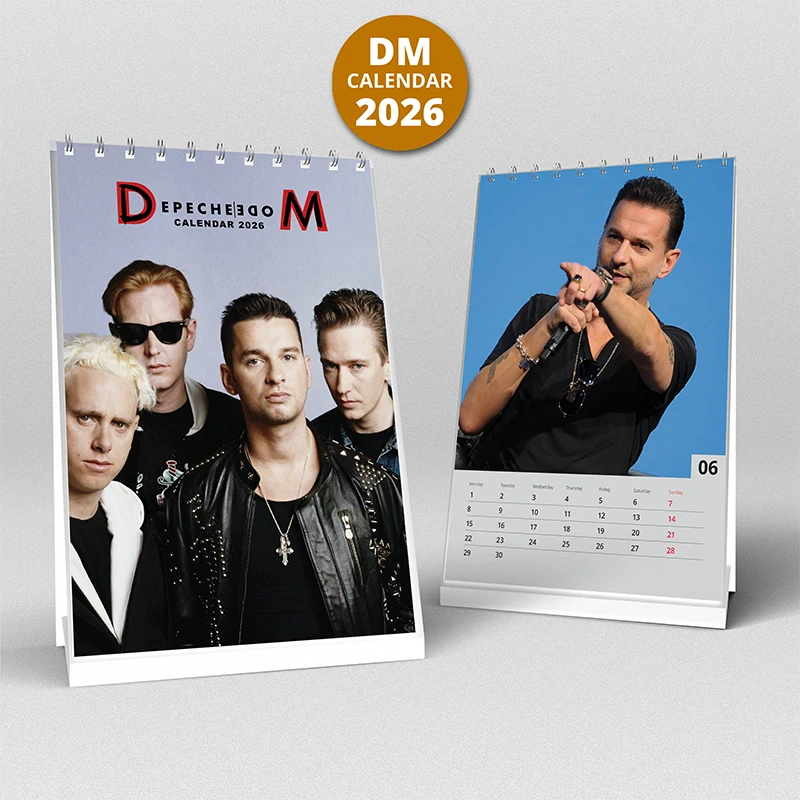 Stolní kalendář Depeche Mode 2026