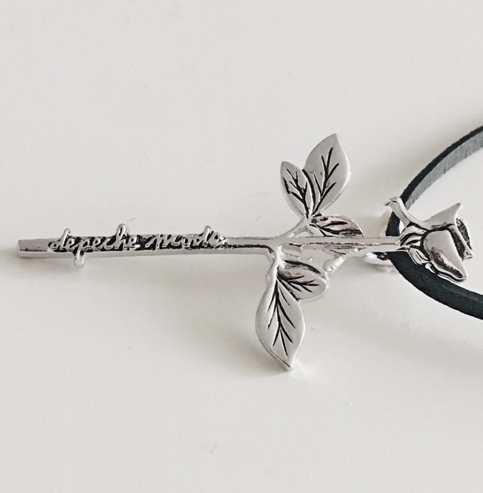 Depeche Mode přívěšek Enjoy the Silence Rose (stříbror)