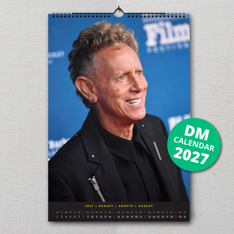 Nástěnný kalendář Depeche Mode 2027