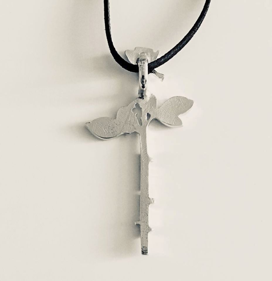 Depeche Mode přívěšek Enjoy the Silence Rose (stříbror)