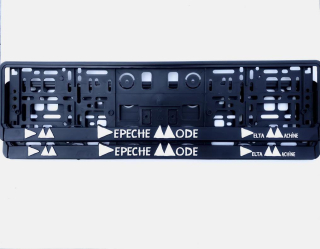 3D PODLOŽKA SPZ Depeche Mode Delta Machine